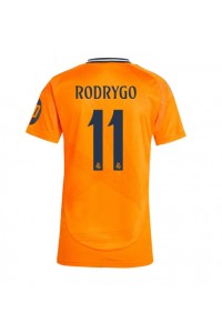 Fotbalové Dres Real Madrid Rodrygo Goes #11 Dámské Venkovní Oblečení 2024-25 Krátký Rukáv